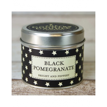 ŚWIECA THE COUNTRY CANDLE SUPERSTARS 160 G BLACK POMEGRANATE