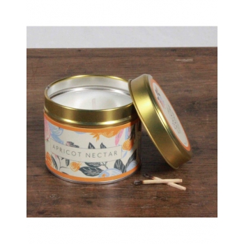 ŚWIECA THE COUNTRY CANDLE FRAGRANT ORCHARD 160 G APRICOT NECTAR