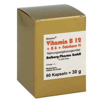 Witamina B12 + B6 + kwas foliowy kapsułki (60 szt.)